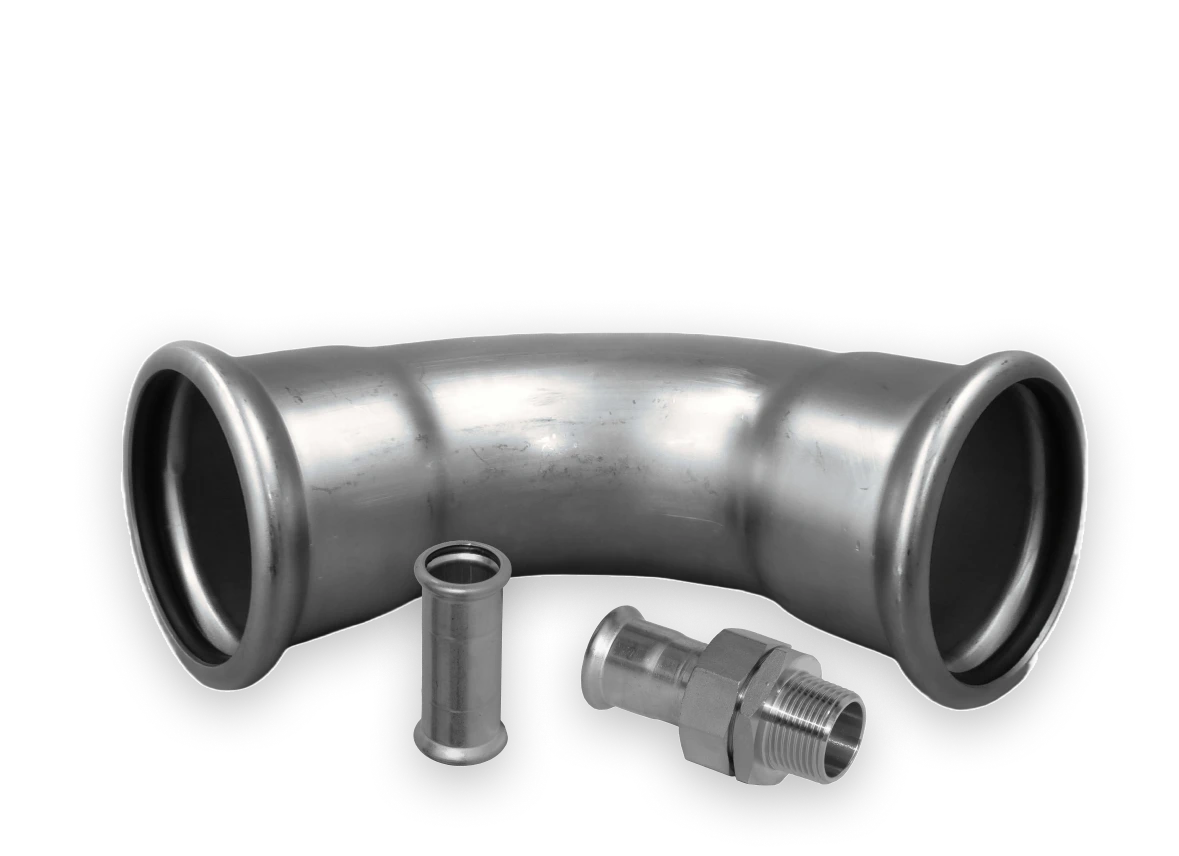 MTF Pressfit 304L and 316L Press Fittings